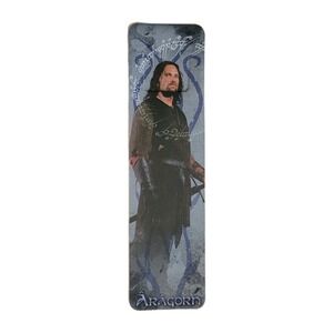 Vintage Aragorn Tab Bookmark, 2002 Lord Rings Two Towers, Y2K Movie, XTAB-622477